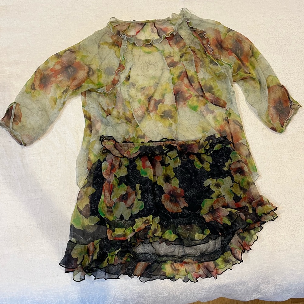 Isabel Marant silk skirt and top set - Picture 2 of 8